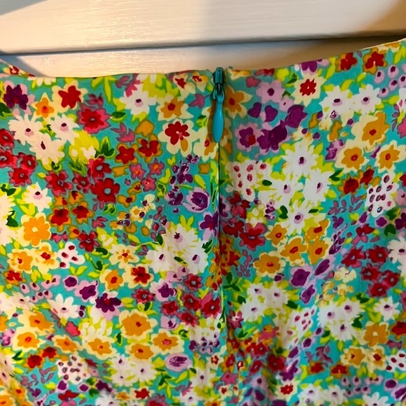 Vintage 90s floral sheath dress - Picture 7 of 8